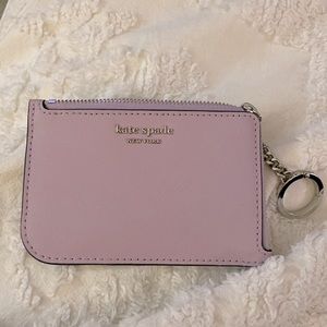 Kate spade card holder with key chain
